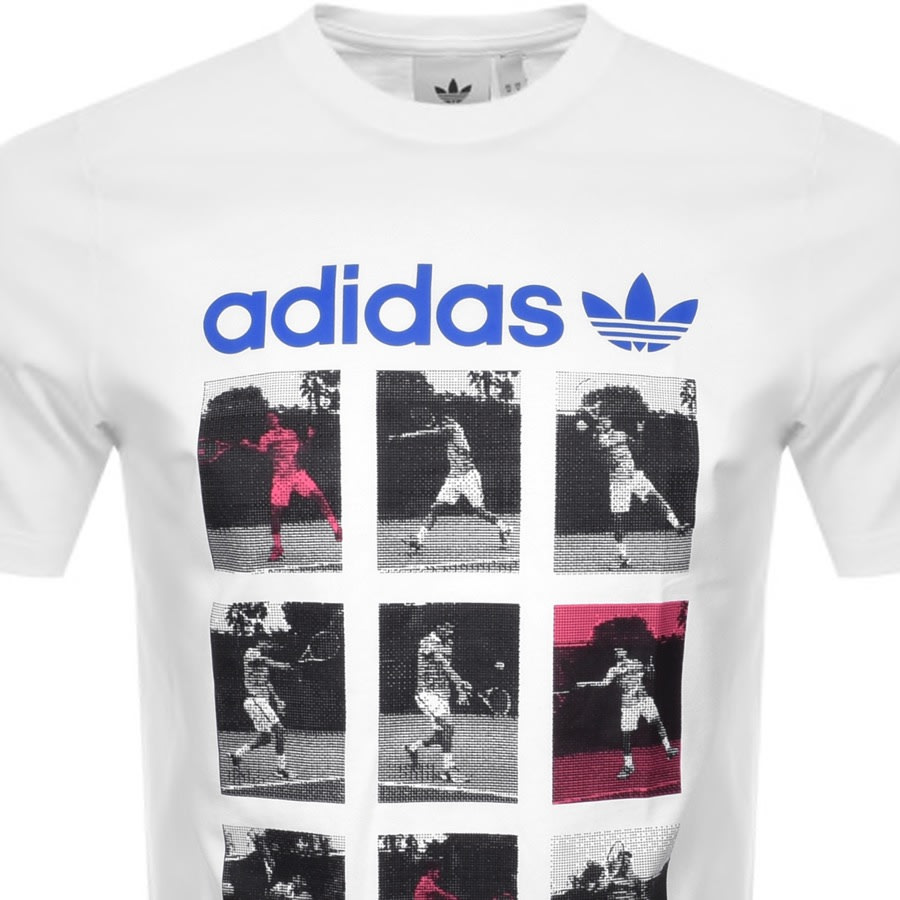 Alternative Image for Productadidas Originals Sport Card T Shirt White2